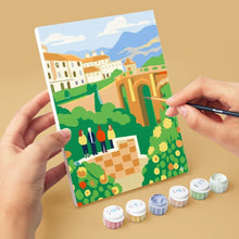 Carica l'immagine nel visualizzatore di Gallery, Mini Set Dipingere con i numeri 15x20cm (6 pezzi) - Monumenti Europei