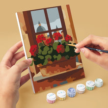 Carica l'immagine nel visualizzatore di Gallery, Mini Set Dipingere con i numeri 15x20cm (6 pezzi) - Campagna Italiana