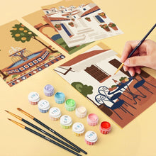 Carica l'immagine nel visualizzatore di Gallery, Mini Set Dipingere con i numeri 15x20cm (6 pezzi) - Sogni Andalusi