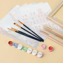Carica l'immagine nel visualizzatore di Gallery, Mini Set Dipingere con i numeri 15x20cm (6 pezzi) - Olanda in Fiore