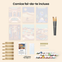 Carica l'immagine nel visualizzatore di Gallery, Mini Set Dipingere con i numeri 15x20cm (6 pezzi) - Scene delle Mille e Una Notte