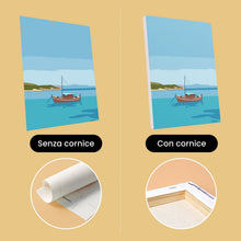 Carica l'immagine nel visualizzatore di Gallery, Mini Set Dipingere con i numeri 15x20cm (6 pezzi) - Sogni di Santorini