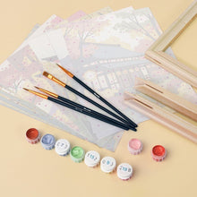 Carica l'immagine nel visualizzatore di Gallery, Mini Set Dipingere con i numeri 15x20cm (6 pezzi) - Giappone Sereno
