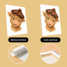 Carica l'immagine nel visualizzatore di Gallery, Mini Set Dipingere con i numeri 15x20cm (6 pezzi) - Piccoli Amici Muu