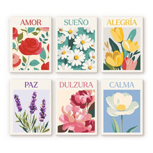 Carica l'immagine nel visualizzatore di Gallery, Mini Set Dipingere con i numeri 15x20cm (6 pezzi) - Emozioni in Fiore 3 Figured'Art