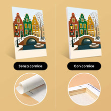 Carica l'immagine nel visualizzatore di Gallery, Mini Set Dipingere con i numeri 15x20cm (6 pezzi) - Natale in Europa