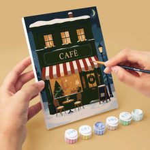 Carica l'immagine nel visualizzatore di Gallery, Mini Set Dipingere con i numeri 15x20cm (6 pezzi) - Villaggio Festivo