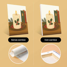 Carica l'immagine nel visualizzatore di Gallery, Mini Set Dipingere con i numeri 15x20cm (6 pezzi) - Momenti Festivi