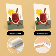 Carica l'immagine nel visualizzatore di Gallery, Mini Set Dipingere con i numeri 15x20cm (6 pezzi) - Bevande Calde Invernali