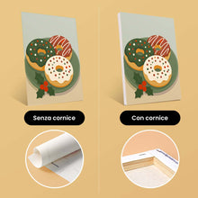 Carica l'immagine nel visualizzatore di Gallery, Mini Set Dipingere con i numeri 15x20cm (6 pezzi) - Dolci di Natale