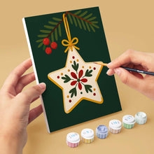 Carica l'immagine nel visualizzatore di Gallery, Mini Set Dipingere con i numeri 15x20cm (6 pezzi) - Tradizioni di Natale
