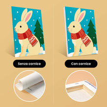 Carica l'immagine nel visualizzatore di Gallery, Mini Set Dipingere con i numeri 15x20cm (6 pezzi) - Abitanti del bosco a Natale