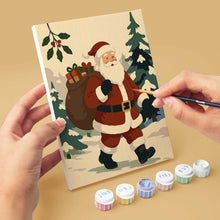 Carica l'immagine nel visualizzatore di Gallery, Mini Set Dipingere con i numeri 15x20cm (6 pezzi) - Racconto di Natale