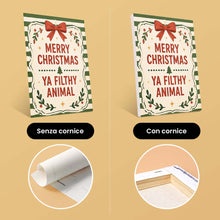 Carica l'immagine nel visualizzatore di Gallery, Mini Set Dipingere con i numeri 15x20cm (6 pezzi) - Auguri di Buon Natale