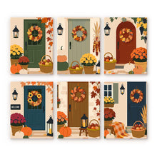 Carica l'immagine nel visualizzatore di Gallery, Mini Set Dipingere con i numeri 15x20cm (6 pezzi) - Bentornato Autunno Figured'Art