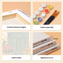 Carica l'immagine nel visualizzatore di Gallery, Mini Set Dipingere con i numeri 15x20cm (6 pezzi) - Bentornato Autunno