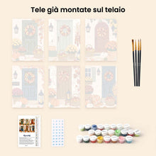 Carica l'immagine nel visualizzatore di Gallery, Mini Set Dipingere con i numeri 15x20cm (6 pezzi) - Bentornato Autunno