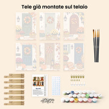 Carica l'immagine nel visualizzatore di Gallery, Mini Set Dipingere con i numeri 15x20cm (6 pezzi) - Bentornato Autunno