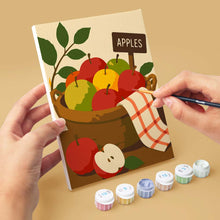Carica l'immagine nel visualizzatore di Gallery, Mini Set Dipingere con i numeri 15x20cm (6 pezzi) - Giorni di Mercato Autunnale