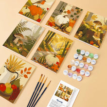 Carica l'immagine nel visualizzatore di Gallery, Mini Set Dipingere con i numeri 15x20cm (6 pezzi) - Sentiero del Raccolto