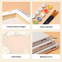 Carica l'immagine nel visualizzatore di Gallery, Mini Set Dipingere con i numeri 15x20cm (6 pezzi) - Sentiero del Raccolto