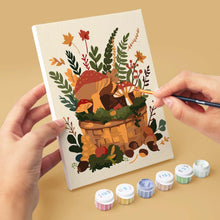 Carica l'immagine nel visualizzatore di Gallery, Mini Set Dipingere con i numeri 15x20cm (6 pezzi) - Cesto del Bosco