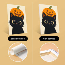 Carica l'immagine nel visualizzatore di Gallery, Mini Set Dipingere con i numeri 15x20cm (6 pezzi) - Gatto della Notte Stregata