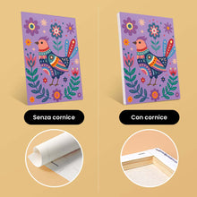 Carica l'immagine nel visualizzatore di Gallery, Mini Set Dipingere con i numeri 15x20cm (6 pezzi) - Fiori e Canto degli Uccelli