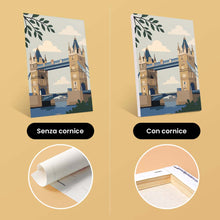 Carica l'immagine nel visualizzatore di Gallery, Mini Set Dipingere con i numeri 15x20cm (6 pezzi) - Cartoline da Londra