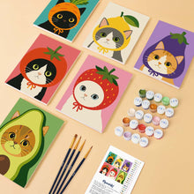 Carica l'immagine nel visualizzatore di Gallery, Mini Set Dipingere con i numeri 15x20cm (6 pezzi) - Teste dell'Orto