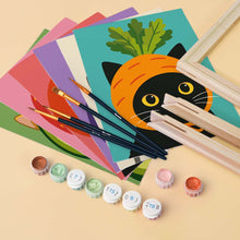 Carica l'immagine nel visualizzatore di Gallery, Mini Set Dipingere con i numeri 15x20cm (6 pezzi) - Teste dell'Orto