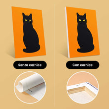 Carica l'immagine nel visualizzatore di Gallery, Mini Set Dipingere con i numeri 15x20cm (6 pezzi) - Gatto Nero che fa cucù