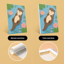 Carica l'immagine nel visualizzatore di Gallery, Mini Set Dipingere con i numeri 15x20cm (6 pezzi) - Vita nello Stagno