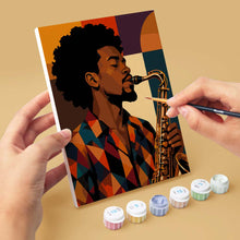 Carica l'immagine nel visualizzatore di Gallery, Mini Set Dipingere con i numeri 15x20cm (6 pezzi) - Ritratti Afro Pop Art