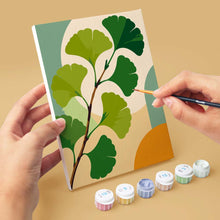 Carica l'immagine nel visualizzatore di Gallery, Mini Set Dipingere con i numeri 15x20cm (6 pezzi) - Illustrazioni Botaniche