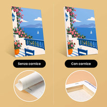 Carica l'immagine nel visualizzatore di Gallery, Mini Set Dipingere con i numeri 15x20cm (6 pezzi) - Fascino Greco