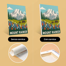 Carica l'immagine nel visualizzatore di Gallery, Mini Set Dipingere con i numeri 15x20cm (6 pezzi) - Parchi Nazionali - Costa del Pacifico e Cascate