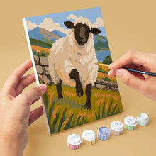Carica l'immagine nel visualizzatore di Gallery, Mini Set Dipingere con i numeri 15x20cm (6 pezzi) - Animali della Scozia