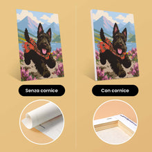Carica l'immagine nel visualizzatore di Gallery, Mini Set Dipingere con i numeri 15x20cm (6 pezzi) - Animali della Scozia