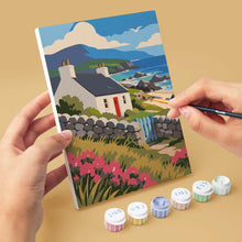 Carica l'immagine nel visualizzatore di Gallery, Mini Set Dipingere con i numeri 15x20cm (6 pezzi) - Costa Scozzese