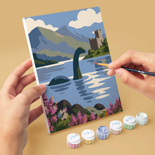 Carica l'immagine nel visualizzatore di Gallery, Mini Set Dipingere con i numeri 15x20cm (6 pezzi) - Collezione di Icone Scozzesi