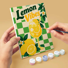 Carica l'immagine nel visualizzatore di Gallery, Mini Set Dipingere con i numeri 15x20cm (6 pezzi) - Sorsi d’Estate