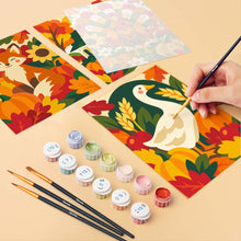 Carica l'immagine nel visualizzatore di Gallery, Mini Set Dipingere con i numeri 15x20cm (6 pezzi) - Arte del Ringraziamento