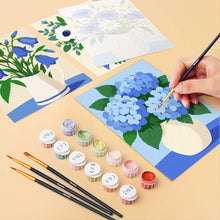 Carica l'immagine nel visualizzatore di Gallery, Mini Set Dipingere con i numeri 15x20cm (6 pezzi) - Ringraziamento Accogliente