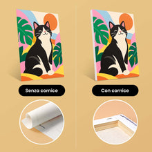 Carica l'immagine nel visualizzatore di Gallery, Mini Set Dipingere con i numeri 15x20cm (6 pezzi) - Gatti Groovy