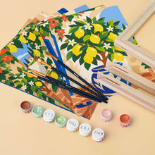 Carica l'immagine nel visualizzatore di Gallery, Mini Set Dipingere con i numeri 15x20cm (6 pezzi) - Giardino di Limoni Italiano
