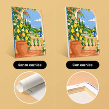 Carica l'immagine nel visualizzatore di Gallery, Mini Set Dipingere con i numeri 15x20cm (6 pezzi) - Giardino di Limoni Italiano
