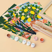 Carica l'immagine nel visualizzatore di Gallery, Mini Set Dipingere con i numeri 15x20cm (6 pezzi) - Arte Popolare al Limone