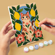 Carica l'immagine nel visualizzatore di Gallery, Mini Set Dipingere con i numeri 15x20cm (6 pezzi) - Arte Popolare al Limone