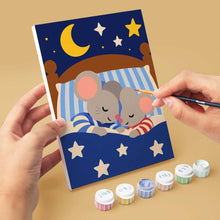 Carica l'immagine nel visualizzatore di Gallery, Mini Set Dipingere con i numeri 15x20cm (6 pezzi) - Storie di un Topolino